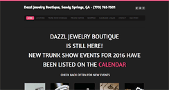 Desktop Screenshot of dazzljewelry.com